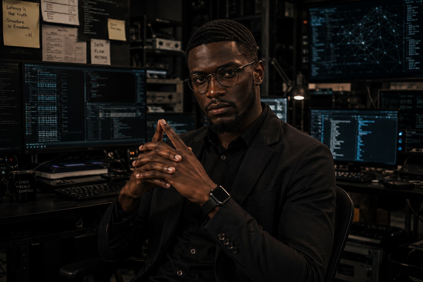 Nathan Okyere, portrait