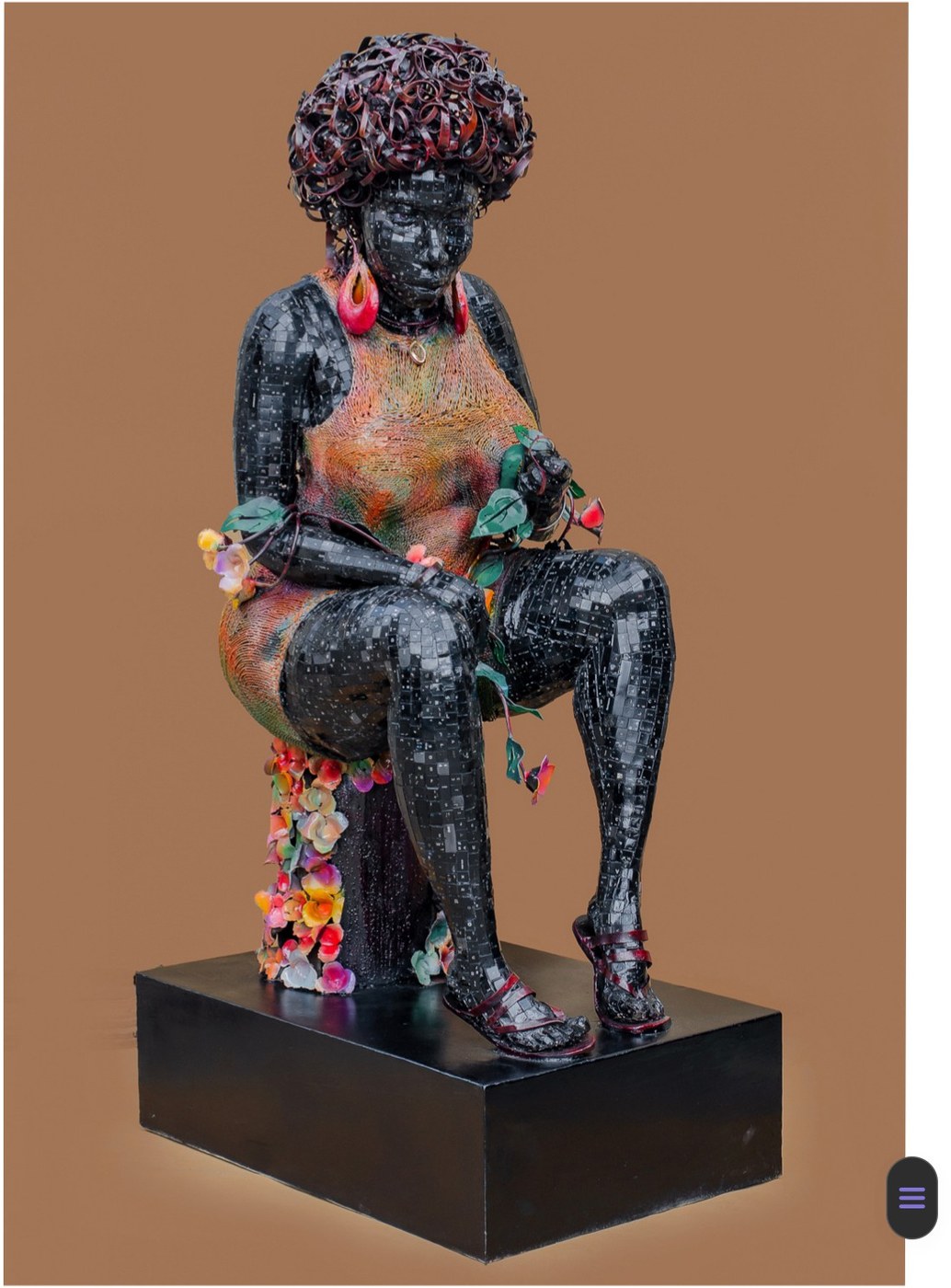 Ozuma Patrick Chidiebube sculpture: Nature Conversation